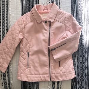 Light pink motto jacket
